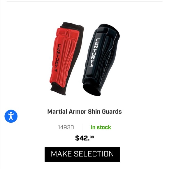 Martial armor shin guards - Picture 3 of 3